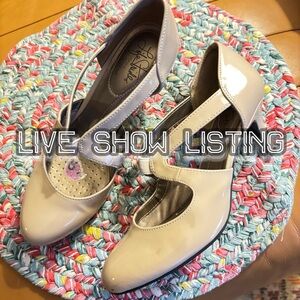 Life Stride Nude Pumps, Sz 6.5